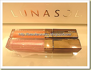 Lunasol nature summer 2010 collection lip gloss EX12 & EX 13