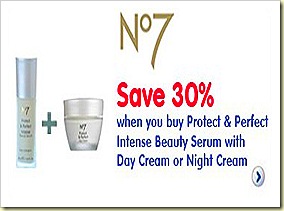 Boots No.7 Beauty Serum & Day cream