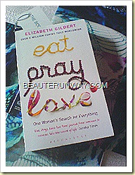 The Body Shop Dreams Unlimited parcel with Eat Pray Love book