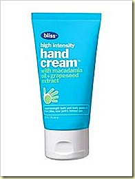 Bliss Hand Cream High Intensity
