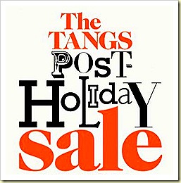 Tangs Post Christmas Sale