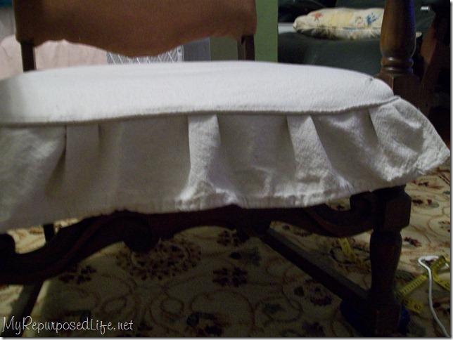 easy drop cloth slipcover for chair drop cloth slipcovr