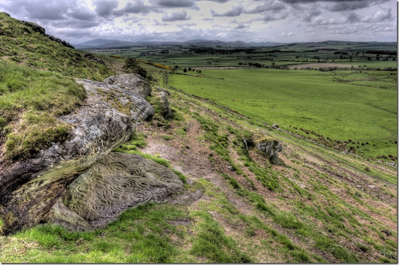 northumbrian rock art at ketley Crag