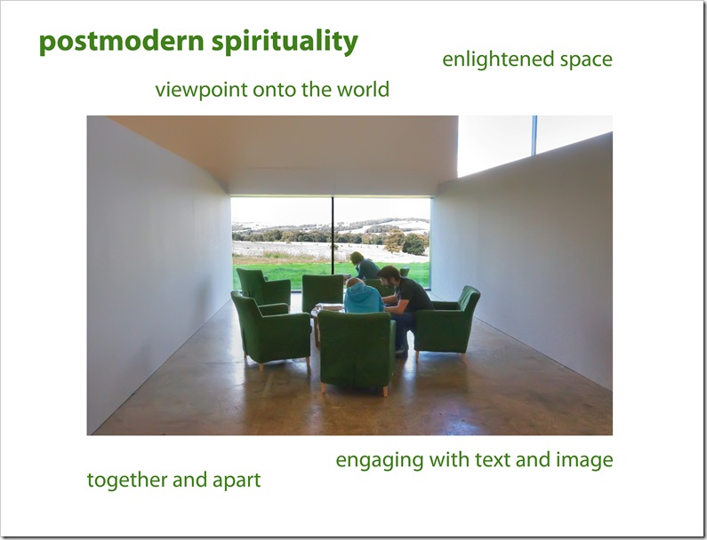 a snapshot of postmodern spirituality