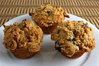 Blueberry Maple Oatmeal Muffins with Pecan Streusel Blueberry Maple Oatmeal Muffins with Pecan Streusel