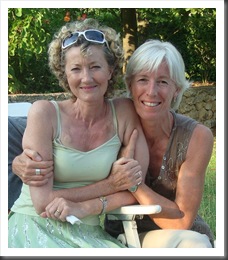 Caroline Hardy and Deb July 2008