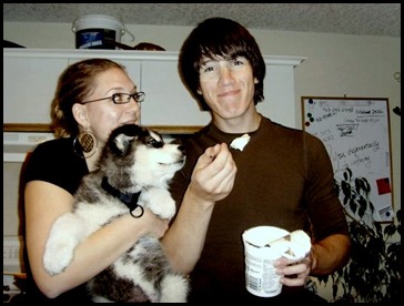 Anne Mike and Noa Thanksgiving 2009