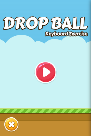 Drop Ball Keyboard Exercise