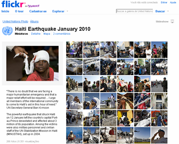 Terremoto no Haiti em 2010 (ONU no Flickr)