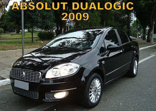 Fiat Linea Absolut 2009 DualLogic - Frente