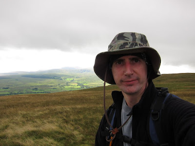 Jonny at the top of Souther Fell