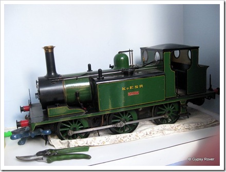 5 Inch scale model of a Terrier tank loco.