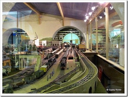 Brighton's Toy and Model Museum. "0" gauge layout operated by the local model railway club.
