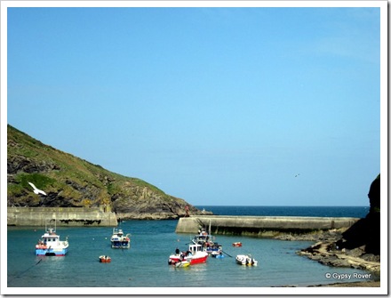 Port Isaac harbour just for fishing boats.