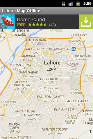 Lahore City Maps Offline