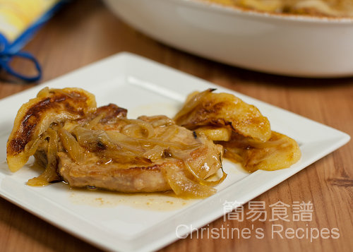 焗焦糖蘋果豬扒 Baked Pork Chops with Caramelized Apples03