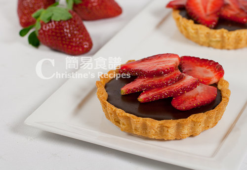 Chocolate Strawberry Tarts02