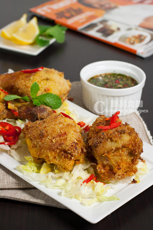 喇沙炸雞 Laksa-Fried Chicken with Mint Sauce01