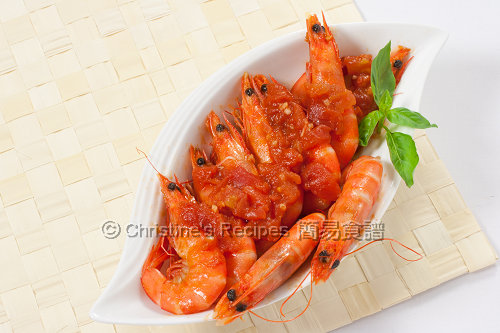 Tomato Chilli Prawns02