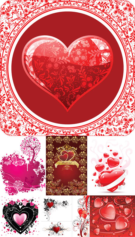 Valentine Days Heart Vector
