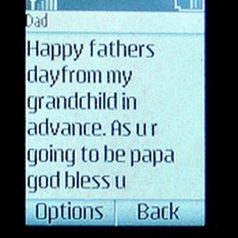 The Father’s Day SMS