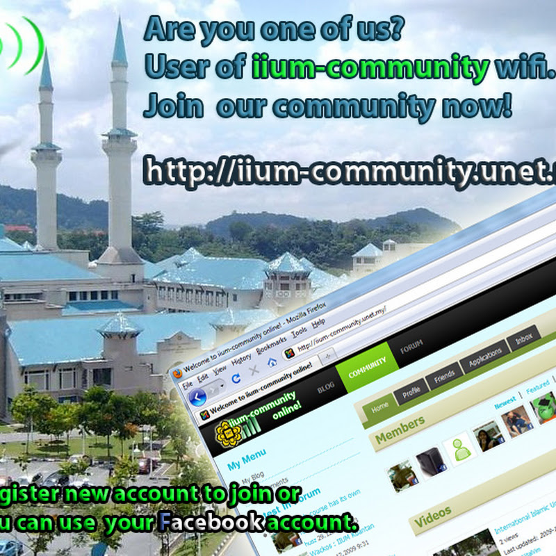 Portal IIUM-community online
