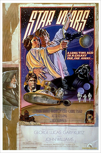 Póster de Star Wars, por Drew Struzan Star Wars Circus