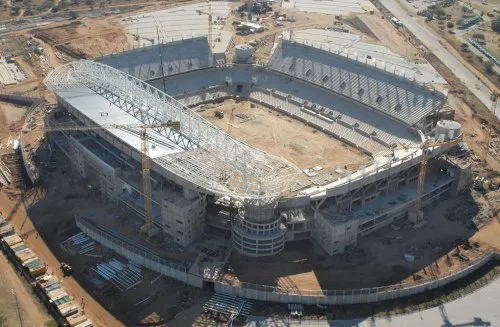 Building stadium