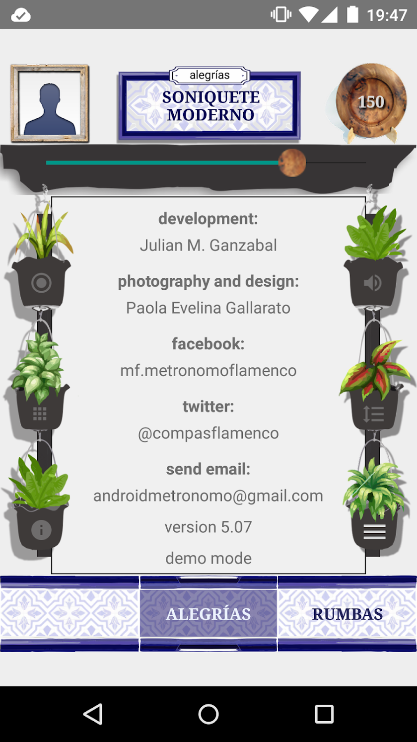 Flamenco Metronome PRO Screen 2