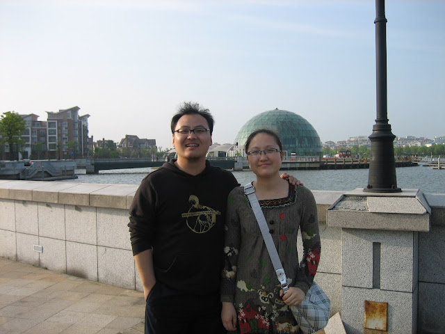 张辉及妻子