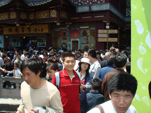 豫园商场的人潮