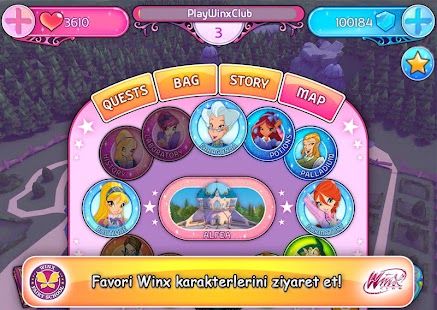  Winx Peri Okulu Sizleri  