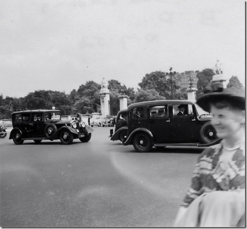 Drummond's arrival at Buckingham Palace, 10 Jul 52