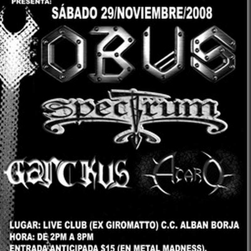 Gánate DOS ENTRADAS para el concierto de Obús