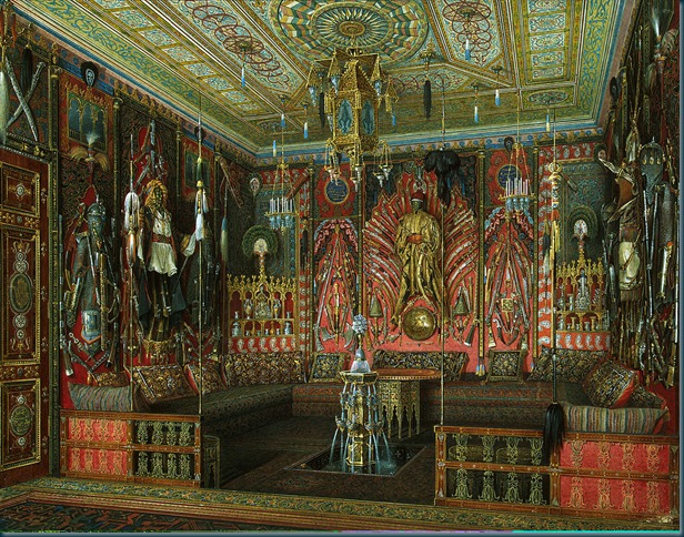 Sala de Turquía en el Palacio de Catalina en Tsárskoie Selo