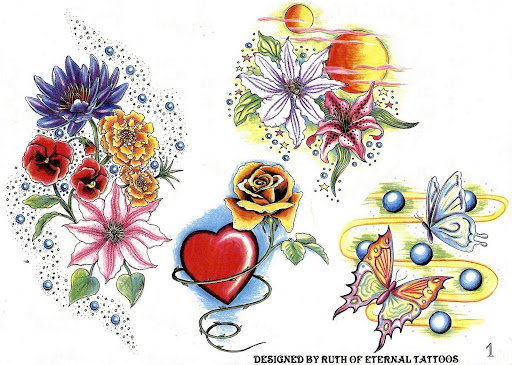 rose tattoo patterns