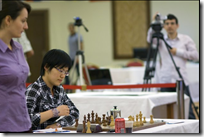Kateryna Lahno and Hou Yifan