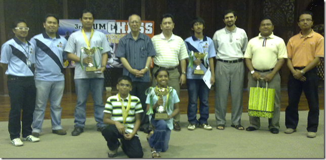 Category Champions with Rector of UIA, Prof Syed Arabi