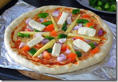 Arrange topping Arrange topping