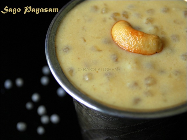 ஜவ்வரிசி பாயசம்