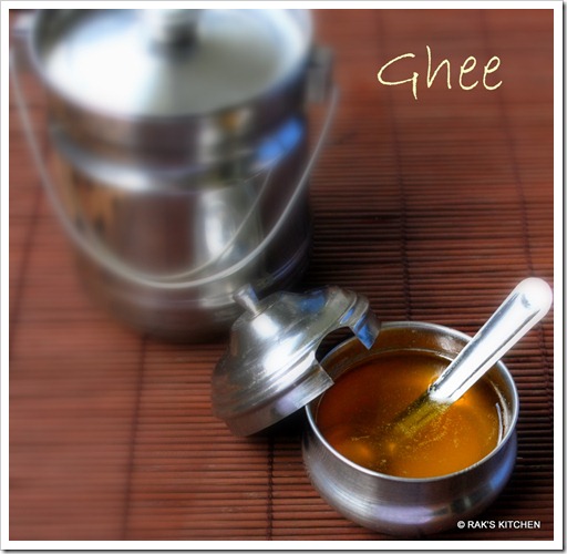 Homemade ghee Homemade ghee