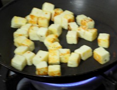 golden fried paneer