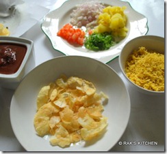Ingredients Sev poori Ingredients Sev poori