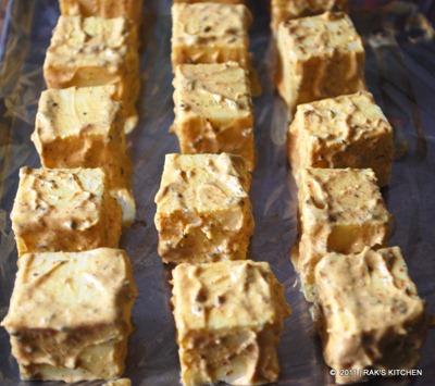 Marinated pieces Marinated pieces