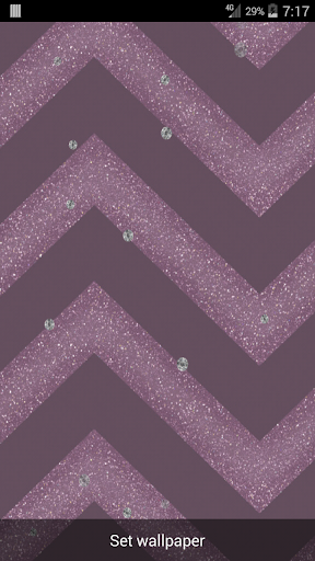 Purple Chevron Live Wallpaper