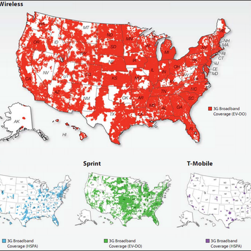 AT&T Rated Worst Network Carrier; Sprint better than Verizon Details Comparison