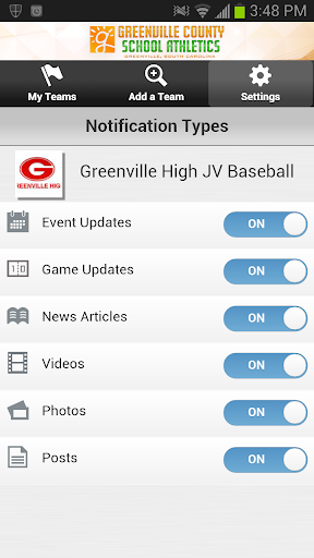 【免費運動App】Greenville County Athletics-APP點子