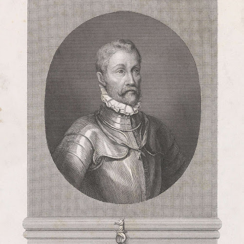 Portret van Philips van Montmorency, graaf van Horne, Johann Wilhelm ...
