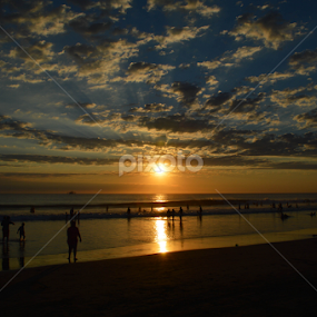 First sunset 2014 by Alighieri Rizo - Landscapes Cloud Formations