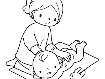 [Imprimable] imagenes de papa mama y bebe para colorear 667982-Imagenes de papa mama y bebe para colorear